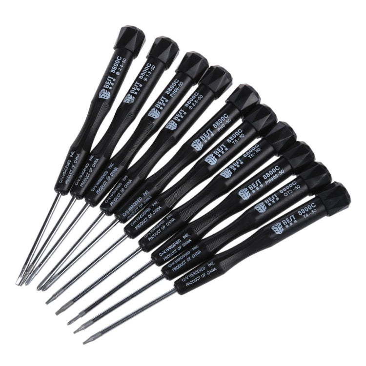 10 in 1 BEST BST-8800C เครื่องมือซ่อมแซมชุดไขควงความแม่นยำ, BST-8800C