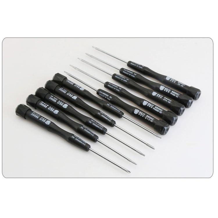 10 in 1 BEST BST-8800E เครื่องมือซ่อมแซมชุดไขควงแม่เหล็กอเนกประสงค์ที่มีความแม่นยำ, BST-8800E