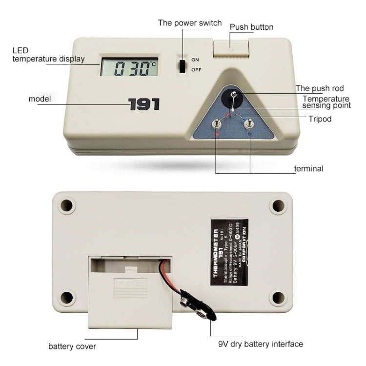 หัวแร้งเครื่องวัดอุณหภูมิเครื่องวัดอุณหภูมิสถานีบัดกรีไฟฟ้า, Temperature Tester