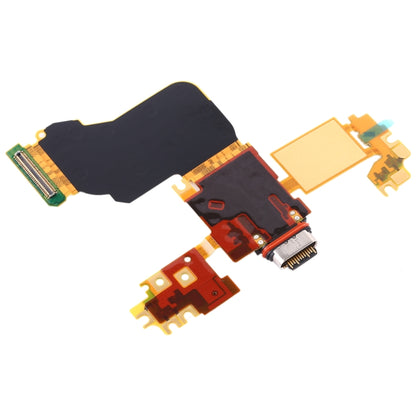 Original ชาร์จพอร์ต Flex Cable + ไมโครโฟน Flex Cable สำหรับ Sony Xperia 1, For Sony Xperia 1