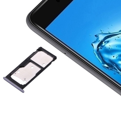 สำหรับ Huawei Enjoy 7 Plus / Y7 Prime ถาดซิมการ์ดและซิม / ถาดการ์ด Micro SD, For Huawei Enjoy 7 Plus, For Huawei Enjoy 7 Plus / Y7 Prime