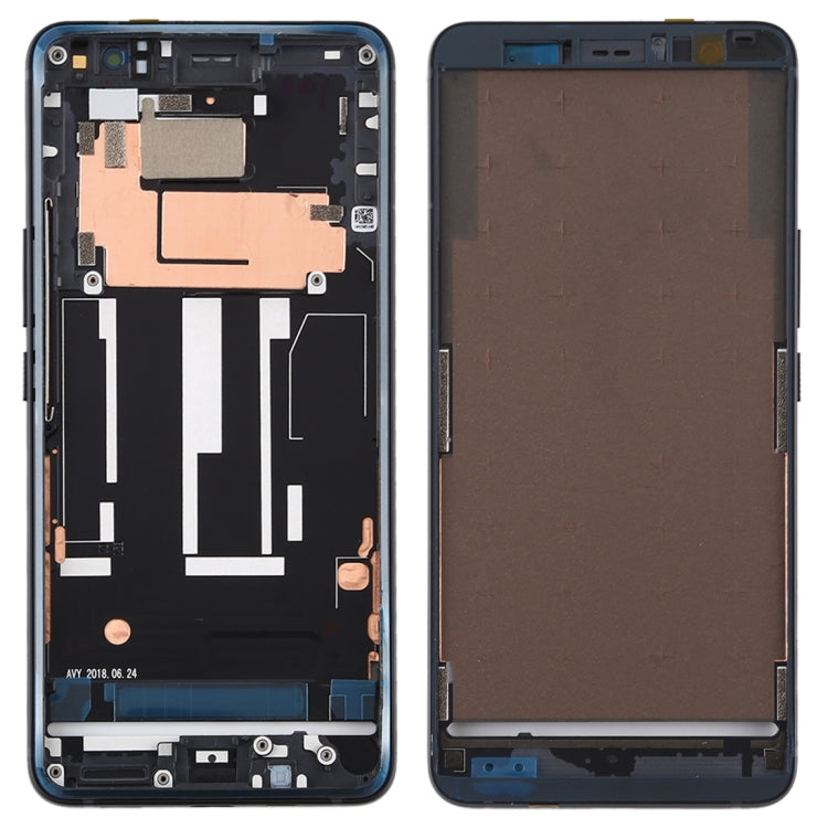แผ่นปิดกรอบกลางสำหรับ HTC U11+, For HTC U11+ (Black), For HTC U11+ (Blue)