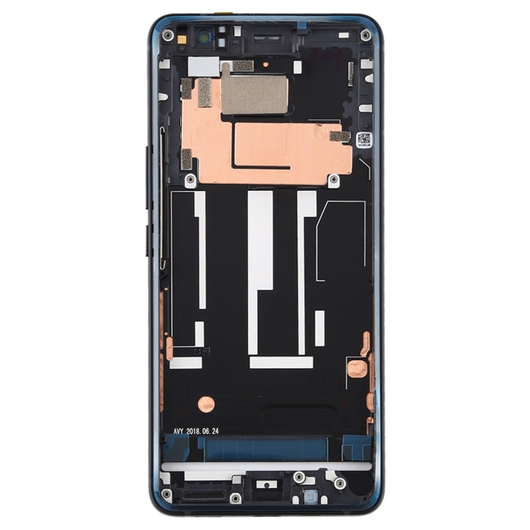 แผ่นปิดกรอบกลางสำหรับ HTC U11+, For HTC U11+ (Black), For HTC U11+ (Blue)