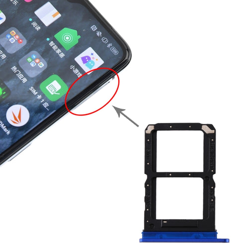 สำหรับถาดซิมการ์ด Realme X2 Pro + ถาดซิมการ์ด, For OPPO Realme X2 Pro, For Realme X2 Pro