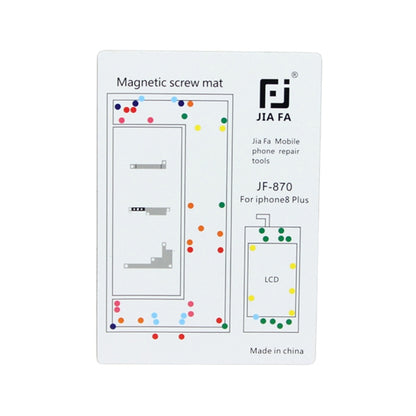 JIAFA Magnetic Screws Mat สำหรับ iPhone 8 Plus, For 8P