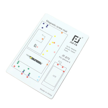 JIAFA Magnetic Screws Mat สำหรับ iPhone X, For X