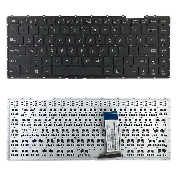 คีย์บอร์ดเวอร์ชั่นอเมริกาสำหรับ Asus A455 A450 R455 A555 R455L Y483 X451, For A455 (US)