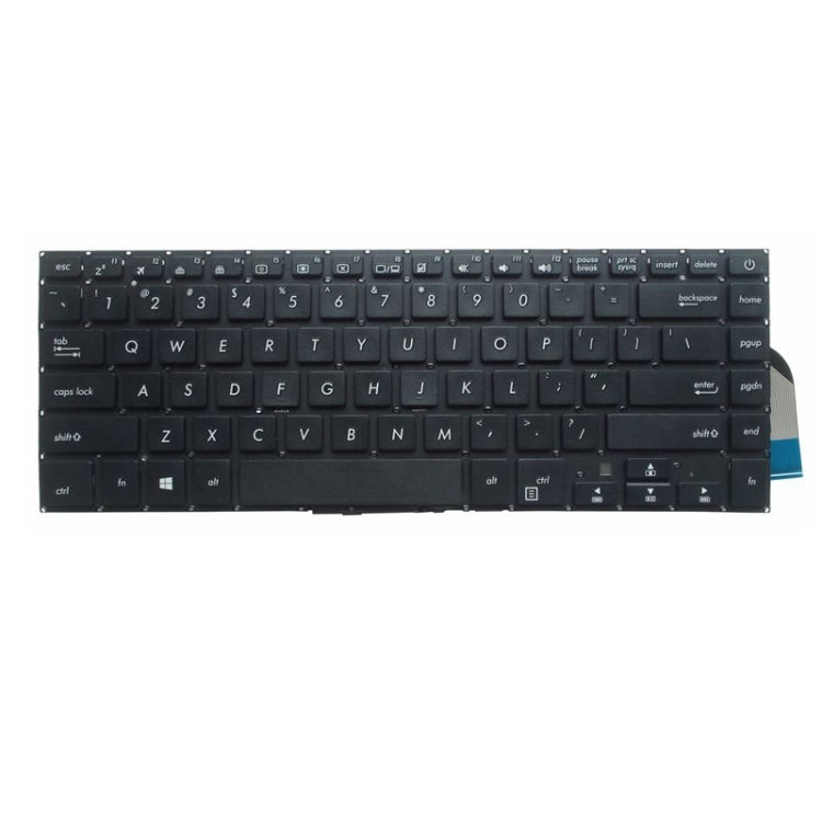 คีย์บอร์ดเวอร์ชั่นอเมริกาสำหรับ Asus VivoBook 15 X505BA X505 X505BP NSK-WK2SQ0T 0KNB0-4129TU00, For VivoBook 15 (US)