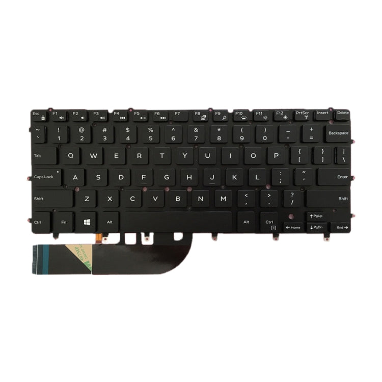 US Version แป้นพิมพ์คีย์บอร์ดสำหรับ DELL Inspiron XPS 13 7000 7347 7348 7352 7353 7359 15 7547 7548 9343 9350 9360 N7548, For Inspiron XPS 13 (US)