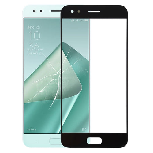 เลนส์กระจกด้านนอกหน้าจอด้านหน้าสำหรับ Asus ZenFone 4 ZE554KL / Z01KD, For Asus ZE554KL