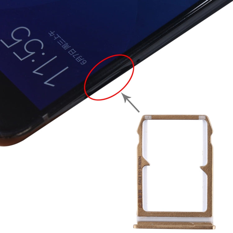 ถาดซิมการ์ด + ถาดซิมการ์ดสำหรับ Xiaomi Mi 6, For Xiaomi Mi 6, For Mi 6
