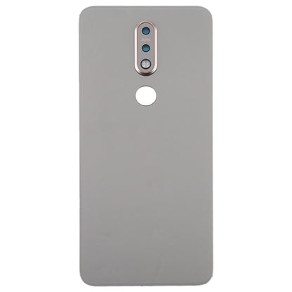 ฝาหลังแบตเตอรี่สำหรับ Nokia 7.1, For Nokia 7.1(Silver)