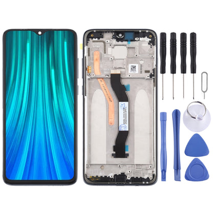 หน้าจอแอลซีดีและชุดประกอบDigitizerพร้อมกรอบ (รุ่นซิมการ์ดคู่) สำหรับ Xiaomi Redmi Note 8 Pro, For Xiaomi Redmi Note 8 Pro, For Xiaomi Redmi Note 8 Pro (Double card), For Redmi Note 8 Pro