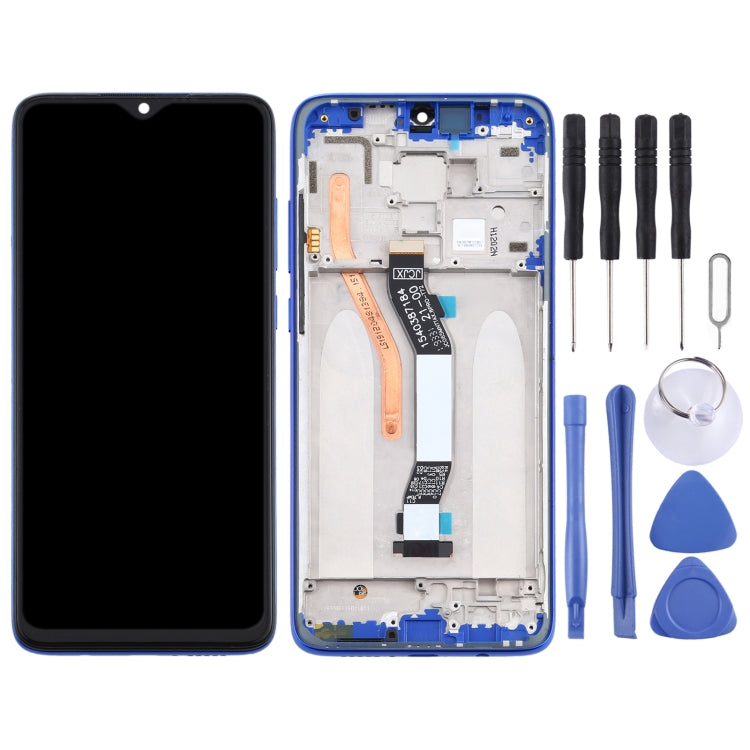 หน้าจอแอลซีดีและชุดประกอบDigitizerพร้อมกรอบ (รุ่นซิมการ์ดคู่) สำหรับ Xiaomi Redmi Note 8 Pro, For Xiaomi Redmi Note 8 Pro, For Xiaomi Redmi Note 8 Pro (Double card), For Redmi Note 8 Pro