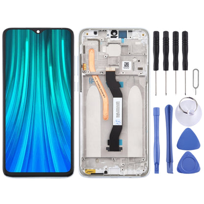 หน้าจอแอลซีดีและชุดประกอบDigitizerพร้อมกรอบ (รุ่นซิมการ์ดคู่) สำหรับ Xiaomi Redmi Note 8 Pro, For Xiaomi Redmi Note 8 Pro, For Xiaomi Redmi Note 8 Pro (Double card), For Redmi Note 8 Pro
