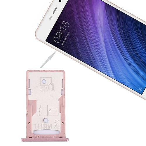 สำหรับ Xiaomi Redmi 4A ซิมและซิม / ถาดใส่การ์ด TF, For Xiaomi Redmi 4A, For Redmi 4A