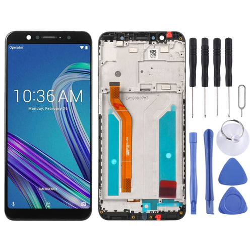 หน้าจอแอลซีดีและชุดประกอบDigitizerพร้อมกรอบสำหรับAsus ZenFone Max Pro (M1) ZB601KL ZB602KL, For Asus ZB601KL
