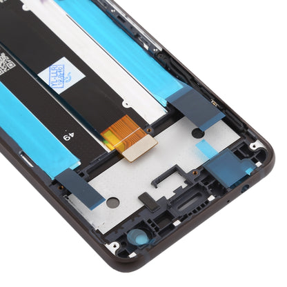หน้าจอ LCD และชุดประกอบ Digitizer พร้อมกรอบและปุ่มด้านข้างสำหรับ Nokia 2 N2 TA-1007 TA-1029 TA-1023 TA-1035 TA-1011, For Nokia 2