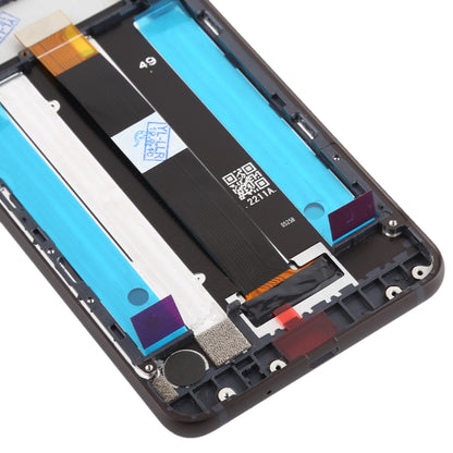 หน้าจอ LCD และชุดประกอบ Digitizer พร้อมกรอบและปุ่มด้านข้างสำหรับ Nokia 2 N2 TA-1007 TA-1029 TA-1023 TA-1035 TA-1011, For Nokia 2
