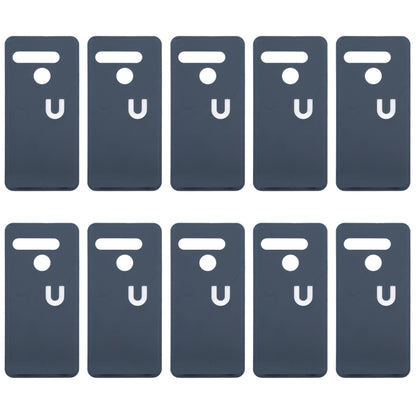 กาวฝาครอบที่อยู่อาศัยด้านหลัง 10 ชิ้นสำหรับ LG Q70, For LG Q70