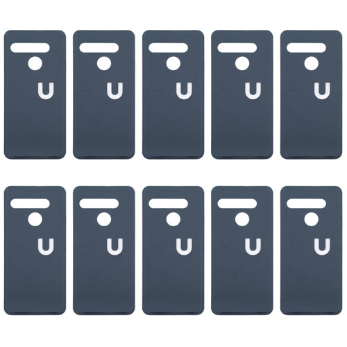 กาวฝาครอบที่อยู่อาศัยด้านหลัง 10 ชิ้นสำหรับ LG Q70, For LG Q70