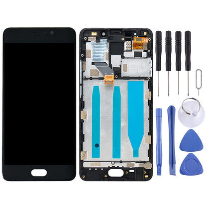 หน้าจอ LCD และชุดประกอบ Digitizer พร้อมกรอบสำหรับ Meizu M6 Note, For Meizu M6 Note