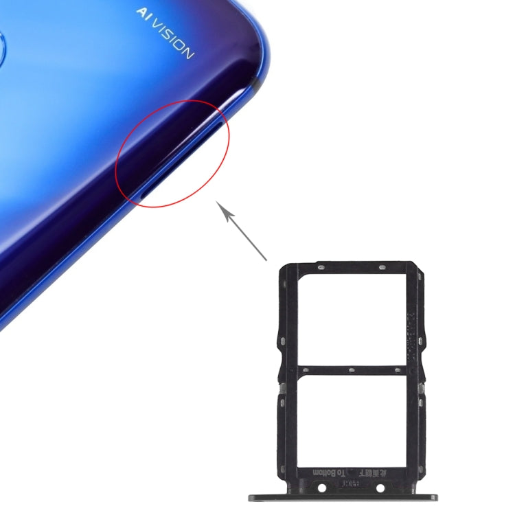 ถาดซิมการ์ด + ถาดซิมการ์ดสำหรับ Huawei Honor View 20 (Honor V20), For Huawei Honor V20, For Huawei Honor View 20
