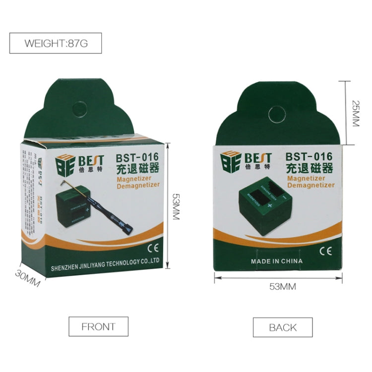 เครื่องมือล้างอำนาจแม่เหล็ก Magnetizer ที่ดีที่สุด BST-016, BST-016 (Blue), BEST-016 (Green)