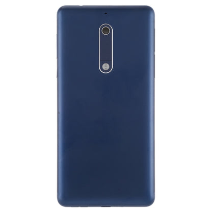 ฝาหลังแบตเตอรี่พร้อมเลนส์กล้องและปุ่มด้านข้างสำหรับ Nokia 5, For Nokia 5