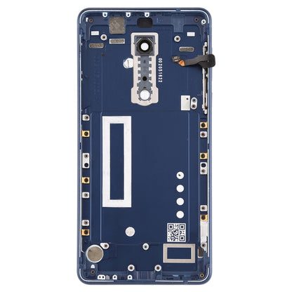 ฝาหลังแบตเตอรี่พร้อมเลนส์กล้องและปุ่มด้านข้างสำหรับ Nokia 5, For Nokia 5