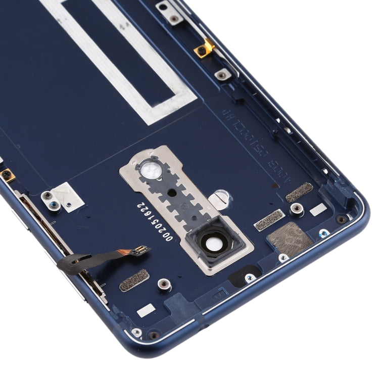 ฝาหลังแบตเตอรี่พร้อมเลนส์กล้องและปุ่มด้านข้างสำหรับ Nokia 5, For Nokia 5