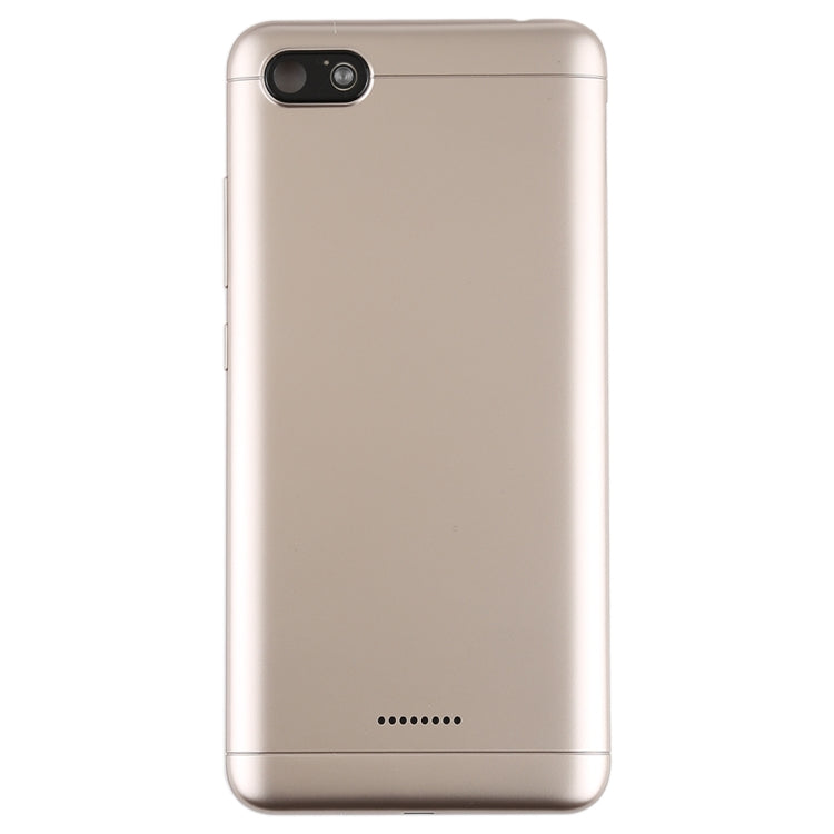 ฝาหลังพร้อมปุ่มด้านข้างสำหรับ Xiaomi Redmi 6A, For Redmi 6A