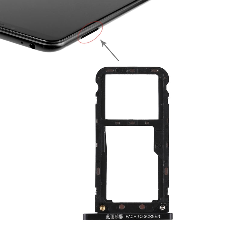 ถาดซิมการ์ดสำหรับ Xiaomi Mi Max 3, Mi Max 3, For Xiaomi Mi Max 3