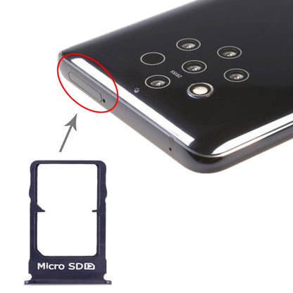 ถาดซิมการ์ด + ถาดการ์ด Micro SD สำหรับ Nokia 9 PureView, For Nokia 9 PureView