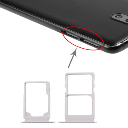 ถาดซิมการ์ด + ถาดซิมการ์ด + ถาดการ์ด Micro SD สำหรับ Nokia 3.1 TA-1049 TA-1057 TA-1063 TA-1070, For Nokia 3.1