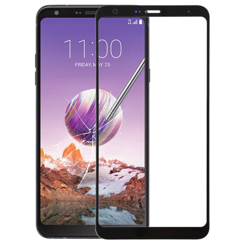 เลนส์กระจกด้านนอกหน้าจอด้านหน้าสำหรับ LG Stylo 4 / Q710 / Q710MS / Q710CS, For LG Stylo 4