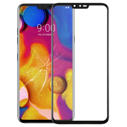 เลนส์กระจกด้านนอกหน้าจอด้านหน้าสำหรับ LG V40 ThinQ, For LG V40 ThinQ