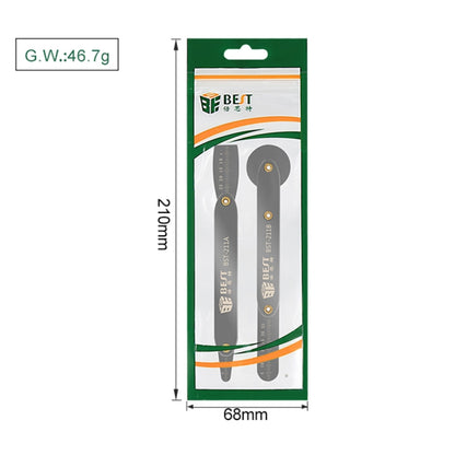 BEST BST-211A / B เครื่องมือเปิดซ่อมโทรศัพท์มือถืออเนกประสงค์โลหะถอดชิ้นส่วนชะแลงโลหะเหล็กชุดเครื่องมือแงะ, 211A/B Crowbar