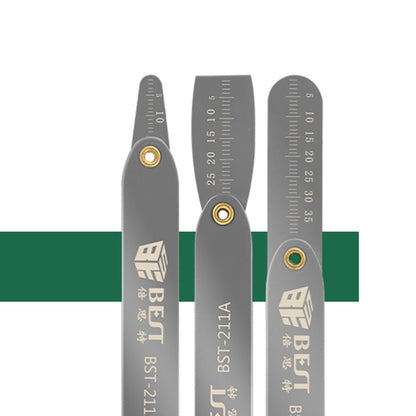 BEST BST-211A / B เครื่องมือเปิดซ่อมโทรศัพท์มือถืออเนกประสงค์โลหะถอดชิ้นส่วนชะแลงโลหะเหล็กชุดเครื่องมือแงะ, 211A/B Crowbar