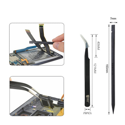 BEST BST-504 ชุดเครื่องมือถอดชิ้นส่วนโทรศัพท์มือถือ 9 ใน 1 สำหรับสมาร์ทโฟน Samsung, BST-504