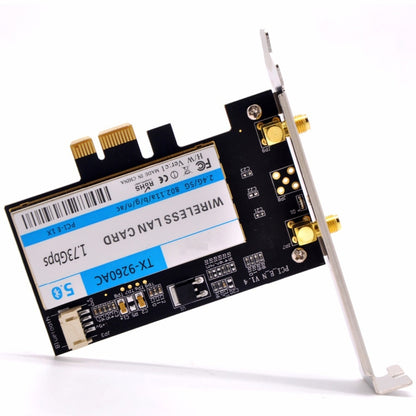 TX-9260AC Wireless-AC Dual Band 802.11ac 1730Mbps เดสก์ท็อป PCI-e อะแดปเตอร์ WiFi + บลูทูธ 5.0 WLAN การ์ดเครือข่ายสำหรับ Intel 9260ac, TX-9260AC 1730Mbps