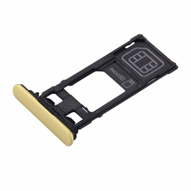 สำหรับ Sony Xperia XZs (เวอร์ชัน SIM เดียว) ถาดใส่การ์ด SIM และ Micro SD, For Xperia XZs Single SIM, For XZs Single SIM