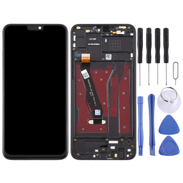 หน้าจอ LCD และชุดประกอบ Digitizer พร้อมกรอบสำหรับ Huawei Honor 8X, For Huawei Honor 8X