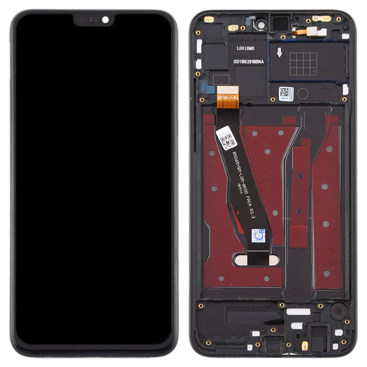 หน้าจอ LCD และชุดประกอบ Digitizer พร้อมกรอบสำหรับ Huawei Honor 8X, For Huawei Honor 8X