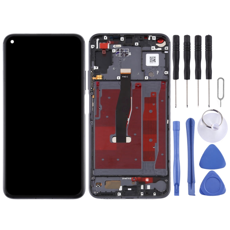 หน้าจอ LCD และชุดประกอบ Digitizer พร้อมกรอบสำหรับ Huawei Honor 20, For Huawei Honor 20