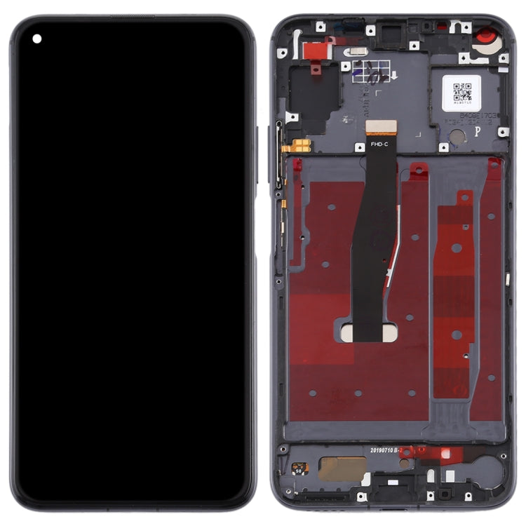 หน้าจอ LCD และชุดประกอบ Digitizer พร้อมกรอบสำหรับ Huawei Honor 20, For Huawei Honor 20
