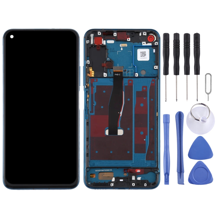 หน้าจอแอลซีดีและชุดประกอบDigitizerพร้อมกรอบสำหรับHuawei Honor 20 Pro, For Honor 20 Pro