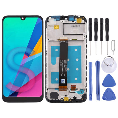 หน้าจอ LCD และชุดประกอบ Digitizer พร้อมกรอบสำหรับ Huawei Honor 8S, For Huawei Honor 8S