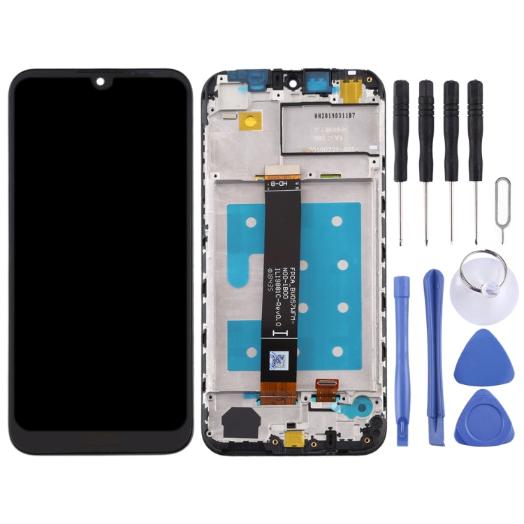 หน้าจอ LCD และชุดประกอบ Digitizer พร้อมกรอบสำหรับ Huawei Honor 8S, For Huawei Honor 8S