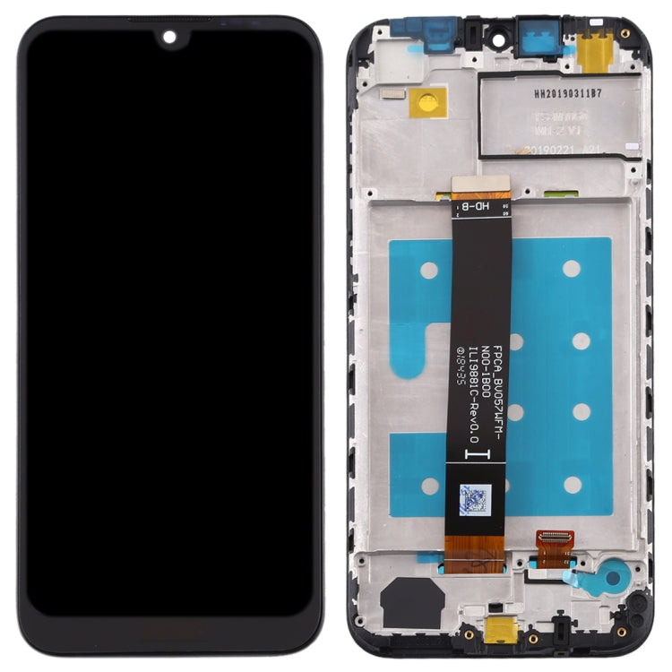 หน้าจอ LCD และชุดประกอบ Digitizer พร้อมกรอบสำหรับ Huawei Honor 8S, For Huawei Honor 8S